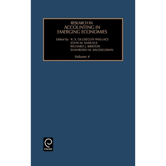 Research in Accounting in Emerging Econo Research in Accounting in Emerging Economies, Book 4, (Hardcover)