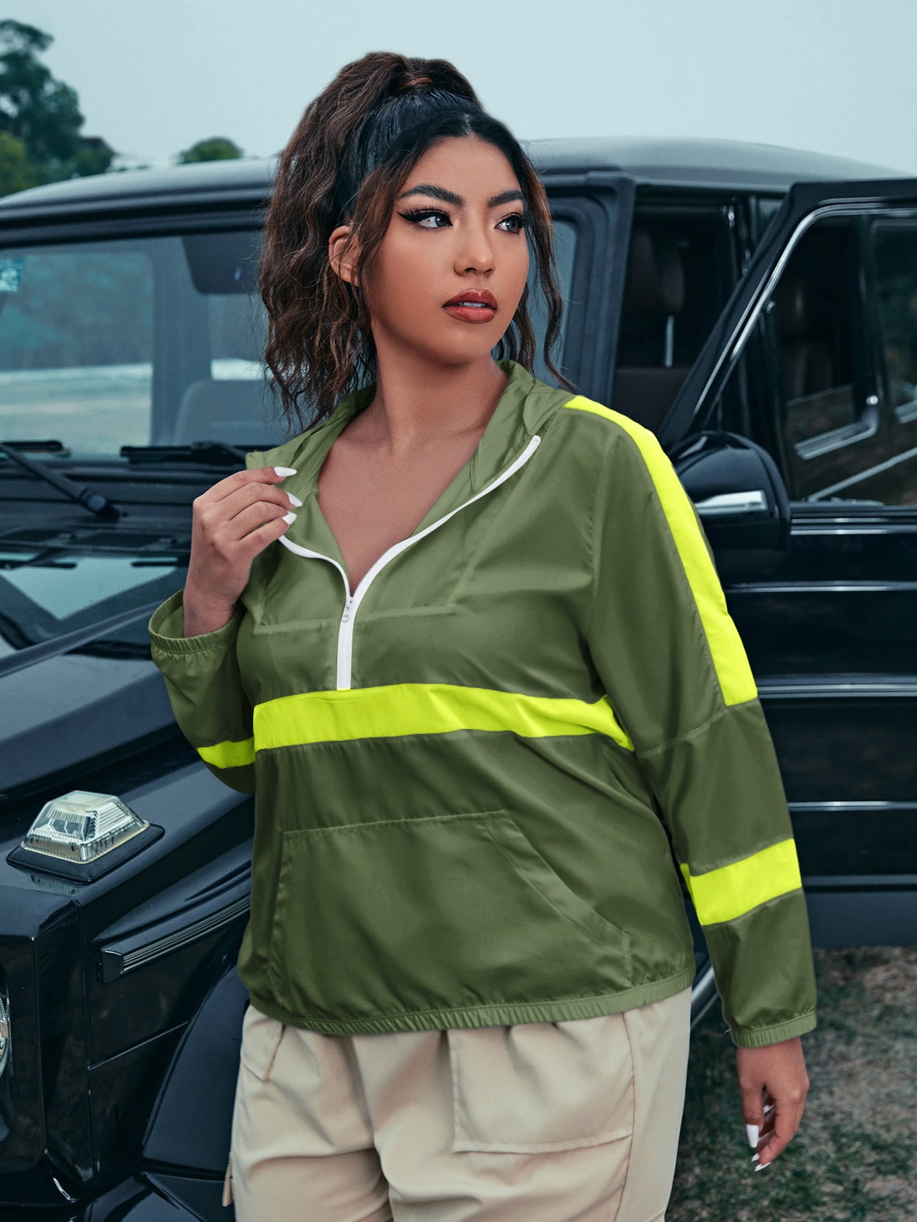 half sleeve army jacket