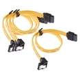 thumbnail image 1 of Cable de datos SATA III Sunnimix 6.0Gbps con Pestillo de Bloqueo 30cm, 1 of 8