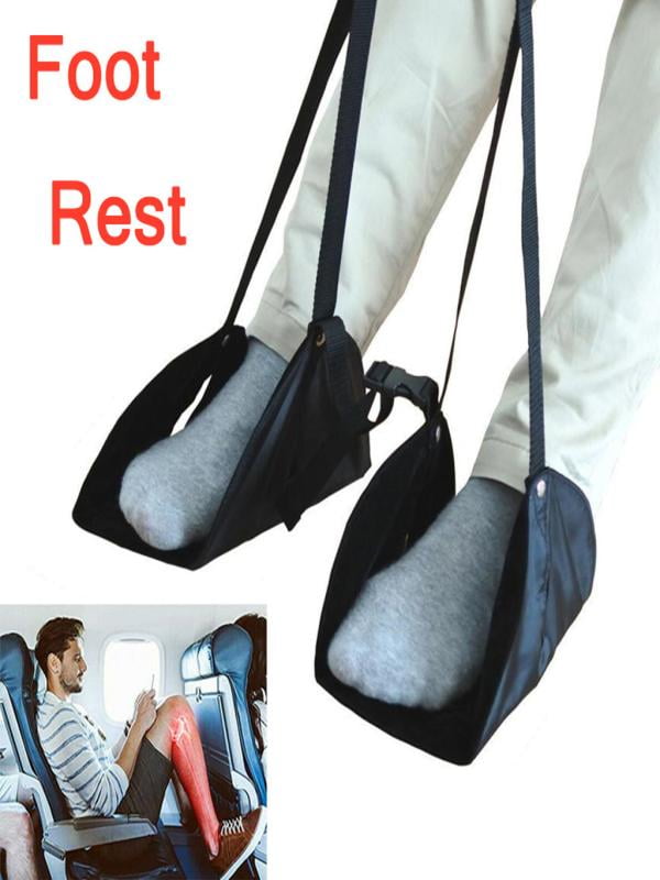 Comfy Hanger Travel Airplane Footrest Hammock Made With Premium Memory