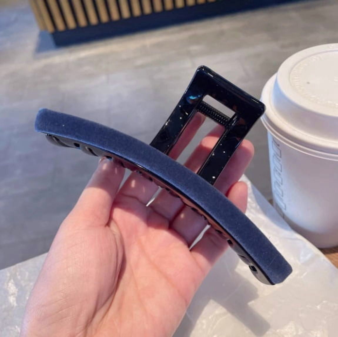 Large Shark Clip for Thick Hair - Strong Grip Hair Claw for Everyday Use