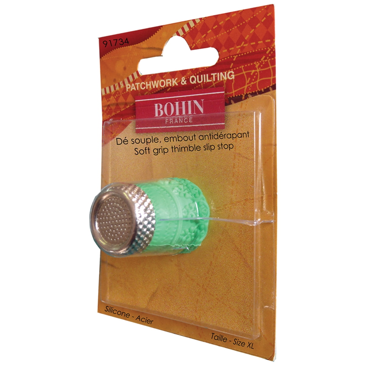 Silicone Thimble W/Steel TopExtra Large