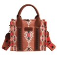 thumbnail image 2 of Bolso bandolera bohemio para mujer, ideal como regalo de cumpleaños, para ir al trabajo, ir de compras o ir de compras Caqui, 2 of 8
