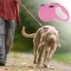 thumbnail image 2 of Unique Bargains 1 Pc Correa Retráctil para Mascotas Clásica Correa para Perros de 196.85" Rosa, 2 of 6