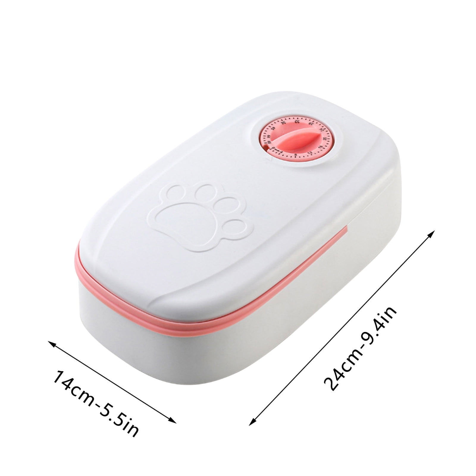 EUDIDV Pet Feeding Tools Time-sealed Feeder, Pet Feeder With Timer, Food Timing And Control, Food Dispenser, 48-hour Timing Creature Care Feeder