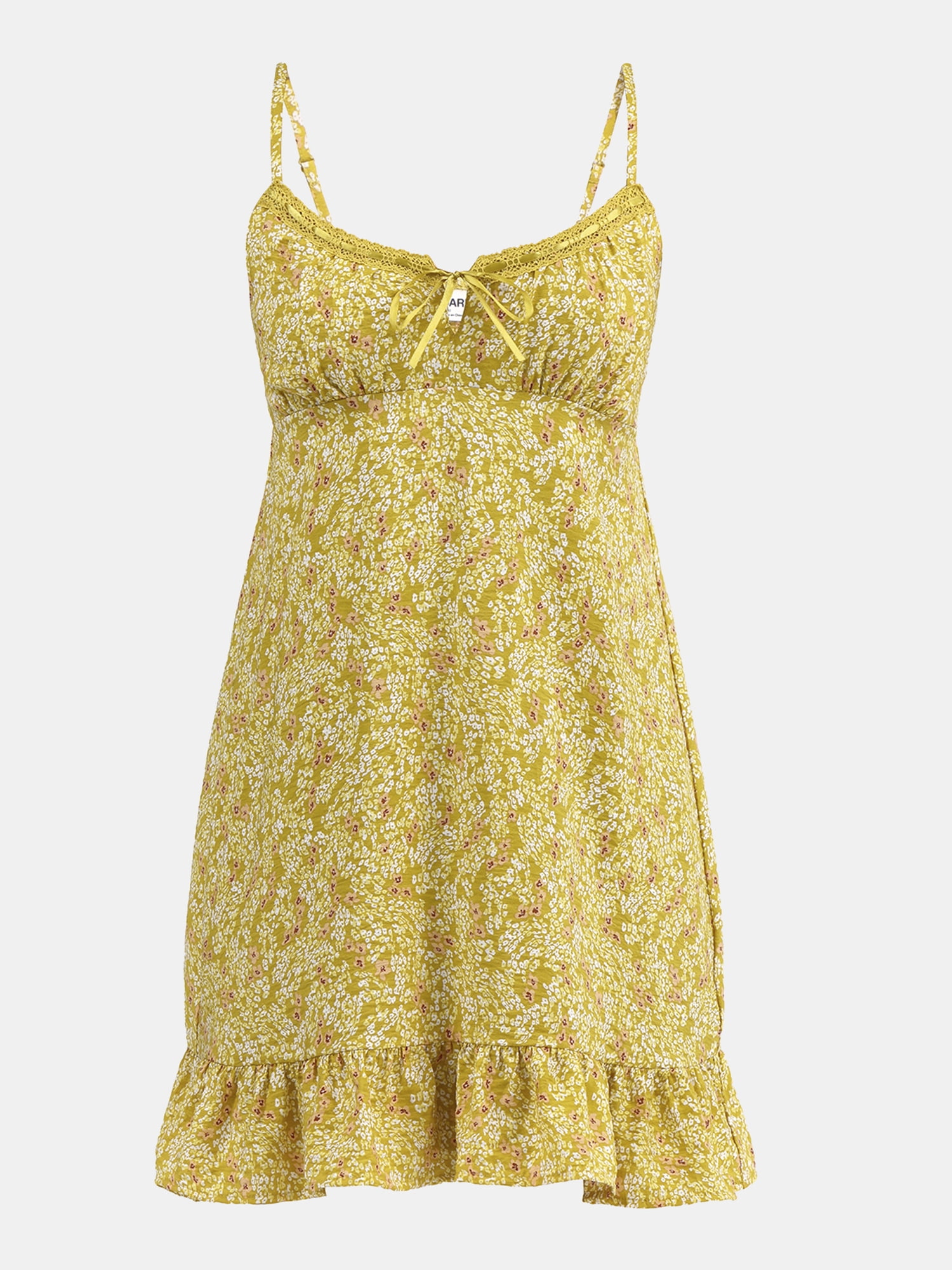 No Boundaries A-Line Strappy Mini Dress, Women's