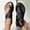 Black, variant on Women's Toe Loop Flat Sandals, Wide Width Casual Slip-On Summer Sandals for Women, Non-Slip Soft Sole Walking Shoes, Comfortable Beach Flip Flops