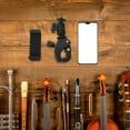 thumbnail image 4 of TEHAUX Clarinet Lyre Clamp with Adjustable Phone Holder Black for Secure Music Stand Use, 4 of 8