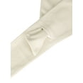 thumbnail image 2 of Cinturón Obi sólido para mujeres de tallas grandes INSPIRE CHIC, cinturón de lazo autoadherente, cinturón ancho para vestido de 35.43-45.67" color beige, 2 of 6