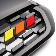 Tri 3 Color Acrylic Badge Front Grille Emblem For Toyota Tacoma 4Runner Tundra Rav4