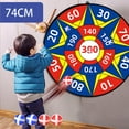 thumbnail image 3 of Gqtwoy Indoor & Outdoor Dart Board Toy for Kids, Hardboard Ball Game with Suction Cup Balls, Fun Parent-Child Interactive Play, Encourages Physical Activity, 1 Board + 4 Balls, 3 of 9