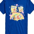 thumbnail image 3 of Spongebob Squarepants - Cute Face Rainbow - Men's Short Sleeve Graphic T-Shirt, 3 of 6