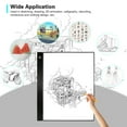 thumbnail image 4 of A3 LED Tracing Light Box Pad Graphic Tablet 4mm Ultra-Thin Drawing Board Copyboard 3 Levels, 4 of 8
