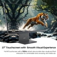 thumbnail image 4 of Lenovo IdeaCentre I 27" Touchscreen Business All-in-One, AMD Ryzen 5 7535HS, 32GB DDR5, 1TB SSD, W11H, 4 of 7
