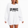 thumbnail image 4 of Godom Womens Oversized Sweatshirts Hoodies Crewneck Sweaters Casual Tops Comfy Fall Fashion Outfits Winter Clothes 2025, 4 of 5