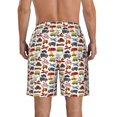 thumbnail image 3 of KLL Transport Men's Casual Summer Beach Shorts Hawaiian Shorts with Pockets-X-Large, 3 of 5