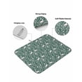 thumbnail image 3 of Dish Drying Mat for Kitchen Counter Deer Animal Drying Pad Absorbent Drying Mats for Countertops Sinks Draining Racks Bird Flower Branches Leaves Green Drainer Kitchen Accessories 18x24 Inch, 3 of 7