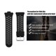 thumbnail image 3 of Pulsera deportiva inteligente de silicona Correa de repuesto para muñeca Fitbit Alta Negro y gris, 3 of 9