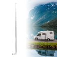 thumbnail image 4 of Car Antenna  Mast Signal Aerial 38.8in 7 Sections Telescopic Aerial F Connector Car Antenna Universal For   DAB AV Receiver, 4 of 8