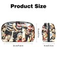 thumbnail image 5 of Football Travel Case Charger Pouch Hard Drive Bag Cable Organizer Desk Cord Travel Organizer Waterproof Oxford Fabric Electronic Digital Accessories Storage Bag Black 5.9x9.44x3.14 in, 5 of 6