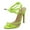 Yellow, variant on Womens Strappy Heels Pointed Toe Thong High Heels Ankle Strap Stiletto Heeled Sandals