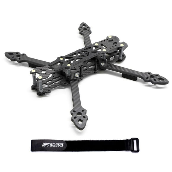 Quadcopter FPVDrone Fibra de Carbono 5 Pulgadas con Correa de Batería Lipo