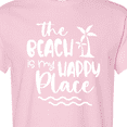 thumbnail image 4 of Inktastic Spring Break the Beach is My Happy Place T-Shirt, 4 of 5