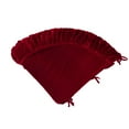 thumbnail image 2 of Vickerman 84" Plush Red Velvet Christmas Tree Skirt, 2 of 3