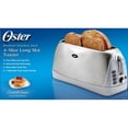 Free Shipping! Oster 4 Slice Stainless Steel Toaster with Extra Long