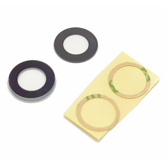 Rear Camera Glass Compatible With iPhone 15 / 15 Plus Back Lens Replacement Part (2 Pc Set)