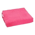 thumbnail image 3 of Blazing Needles Set of 4 Indoor Microsuede Chair Cushions, Bery Berry, 3 of 4