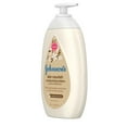Johnson's Baby Body Lotion with Vanilla & Oat Scents, 16.9 fl. oz