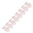 thumbnail image 4 of Office Clips, 100Pcs Kids Paper Clips Unique Shape Exquisite Color  For Photos, 4 of 8