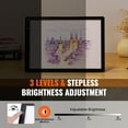 thumbnail image 4 of VEVOR A4 LED Light Board USB Powered Tracing Pad with 3 Level Dimmable Brightness, 4 of 9