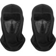 thumbnail image 1 of Nueva mascarilla facial pasamontañas máscara de esquí térmica a prueba de viento de lana de invierno para hombres y mujeres 2 uds máscara facial de protección contra el frío para deportes al, 1 of 4