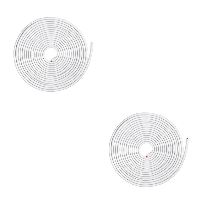 Scienceny Protectores de puertas de automóviles Protector de sello en forma de U Tiras protectoras anticolisión flexibles para puertas Type1 NO1