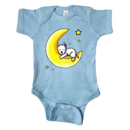 

Inktastic Lunar Love Westie Gift Baby Boy or Baby Girl Bodysuit