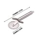 thumbnail image 3 of Fiudx Juego de Utensilios de Cocina: Cuchillo para Pizza de Acero Inoxidable, Pala para Queso, Cuchillo para Patatas, Mango Resistente Al Calor, Gancho de Fácil Almacenamiento, Utensilio Versátil par, 3 of 4