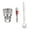 color,17*3cm, variant on Multi Function Universal Socket Wrench Tool, Adjustable Magic Socket with 3/8 Extension Bar, Red Socket Adapter for Power Drill Kit