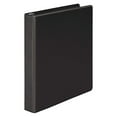 thumbnail image 2 of Quartet 1" Basic Round Ring Binder Black, 2 of 6