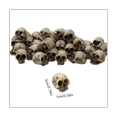 thumbnail image 2 of 20Pcs Simulation Skull Model Toys Modern Mini Skull DIY Halloween Decoration Funny Model Toys Collection, 2 of 5