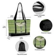 thumbnail image 2 of FORMRS Laptop Tote Bag for Women with 15.6" Computer Compartments Handbag, Green Martini Glass, 2 of 7