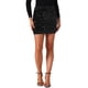 thumbnail image 1 of Falda Brillante de Lentejuelas de Cintura Alta para Mujeres INSPIRE CHIC, Falda Mini Elástica, Talla XL, Negra, 1 of 6