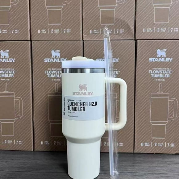 40oz Stanley Stainless Steel Car Cup With Handle Insulated Travel Mug