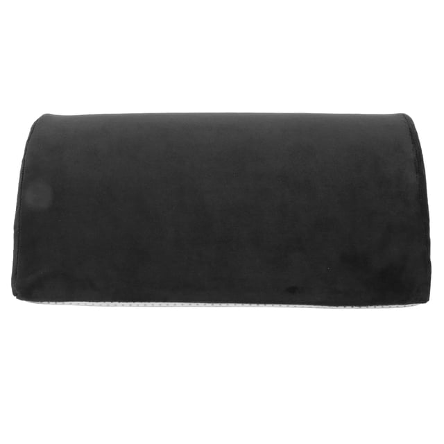 Almohada de media luna extraíble y lavable, diseño ergonómico, almohada de apoyo lumbar para cabeza, cuello, espalda y piernas.