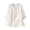White, variant on Women's Short Sleeve Eyelet Lace Blouse Casual Summer Flowy Top