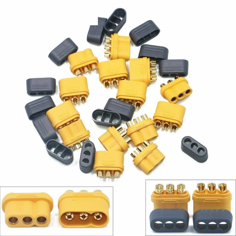 TA0377 - Male Female Bullet Banana Connector Plug 3.5mm for ESC Battery