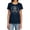 Navy, variant on Supernatural Stay Inside The Salt Ring Women's T Shirt (Small) Black