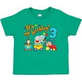 thumbnail image 3 of Inktastic It's My Birthday Circus Train 3rd Birthday Boys or Girls Toddler T-Shirt, 3 of 5