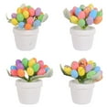 thumbnail image 6 of AYktou Easter Decorations -Easter Egg Tree Easter Table Centerpiece Decor Artificial Plants Easter Eggs Gifts for Home Spring Decor Easter Party Supplies Props, 6 of 12